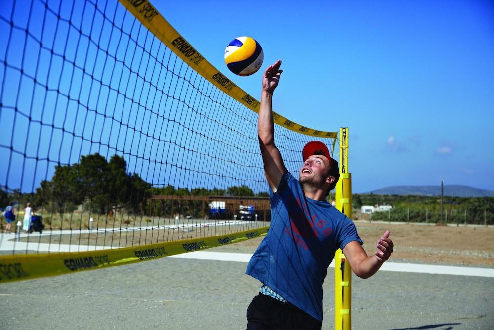 Elissa Adults-Only Lifestyle Beach Resort Kallithea  Exterior photo A player serves the ball